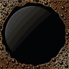 black coffee card