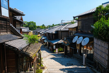 Naklejka premium 京都市 二寧坂（二年坂）