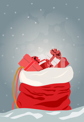 Christmas presents in thesnow. Thank you for support 