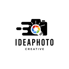 camera photography logo design vector, Photo studio logo inspiration.