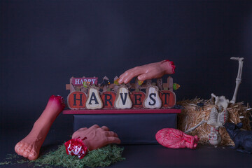 Halloween Happy Harvest Body Parts
