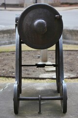 cannon on the wall