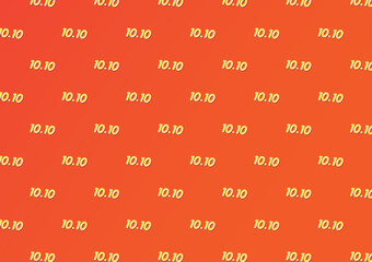 Shopping Day 10.10 Biggest Sale of the Year Vector Template Design Illustration. Shopping Day 10.10 pattern wallpaper.