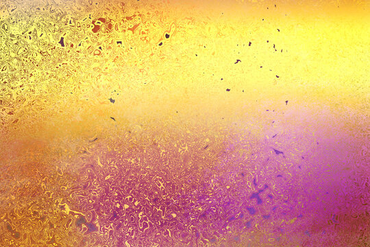 Golden Abstract decorative paper texture background for artwork - Illustration © Ustymenko