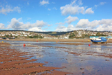 River Teign at low tide	