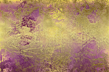 Golden Abstract  decorative paper texture  background  for  artwork  - Illustration