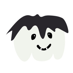 Autumn halloween scary pumpkin. Harvest season.