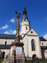 Sankt Ulrici Basilica in Sangerhausenn in the district of Mansfeld-Südharz