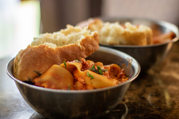 Pasta and Bread