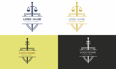 LAW logo design