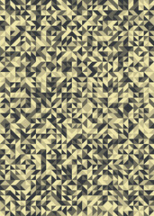 Abstract Geometric Pattern generative computational art illustration