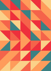 Obraz premium Abstract Geometric Pattern generative computational art illustration