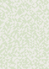 Fototapeta premium Abstract Geometric Pattern generative computational art illustration