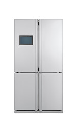 Large fridge with clipping path