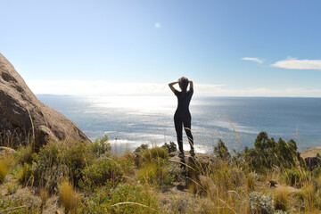 Sleeping Dragon (Drag&oacute;n dormido), Titicaca lake, Bolivia