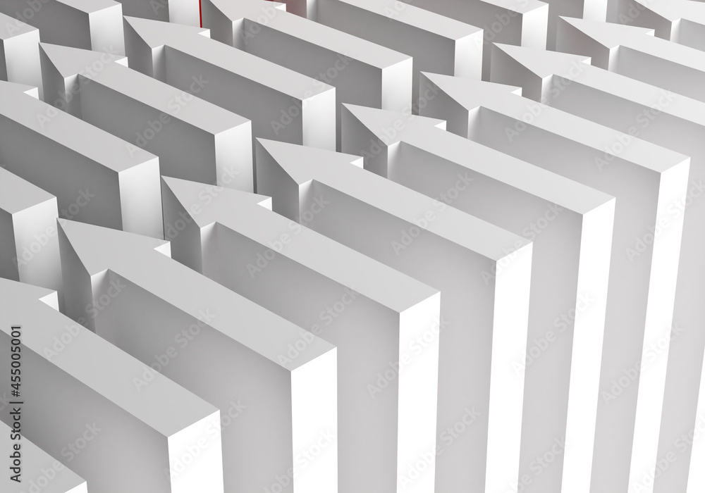 Poster background with arrows. white arrows point in one direction. business teamwork concept. business bac