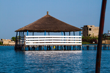 Paysage des îles du Saloum au Sénégal 