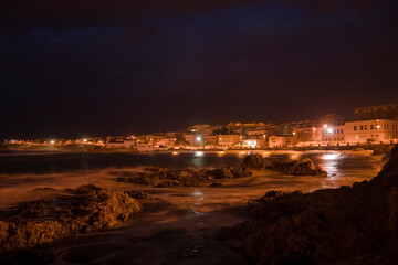 Porto Torres - by night long exposure