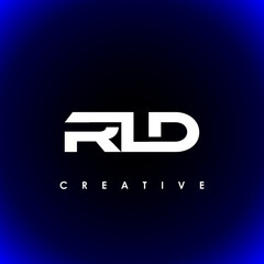 RLD Letter Initial Logo Design Template Vector Illustration