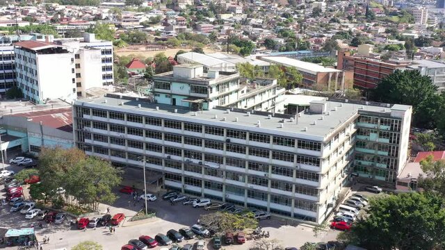 Edificio del hospital publico de Tegucigalpa, Hospital Escuela, Honduras