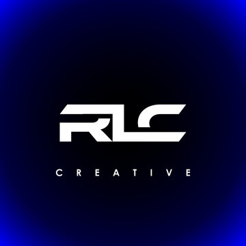 RLC Letter Initial Logo Design Template Vector Illustration