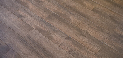 Obraz premium Brown wood background, old surface 