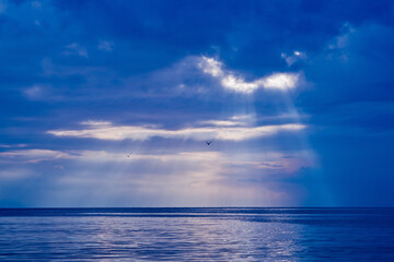 blue sky with clouds background, summer time, beautiful sky
