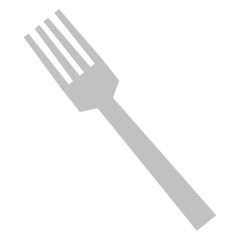 フォークのシンプルでかわいいイラスト