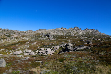 mountain landscape with sky