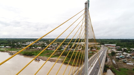 Obraz premium bridge over the river