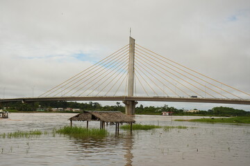 bridge over the jurua river