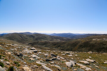 Fototapeta premium mountain landscape with sky