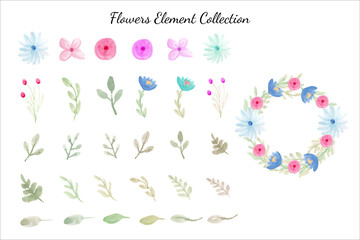 Flowers Element Collection