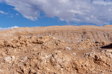 Valley of the Moon is located 8 miles west of San Pedro de Atacama. It has various stone and sand...