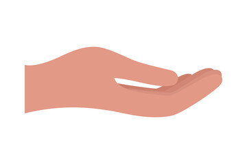 receiving hand icon