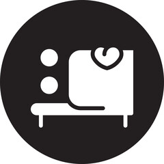 making love glyph icon