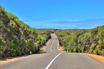 Windy Road on Kangaroo Island