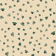 Seamless pattern with different geometric figures. Vector