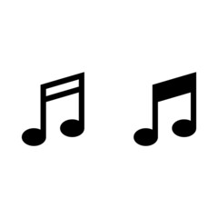 Vector music note Icon