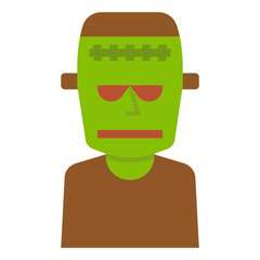 frankenstein flat icon