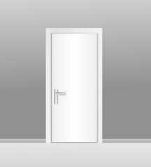 Door. Vector illustration design