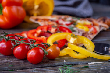 tomatoes and peppers