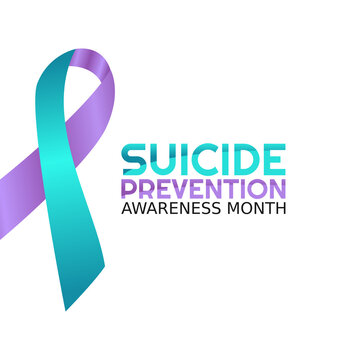 Vector graphic of suicide prevention awareness month good for suicide prevention awareness month celebration. flat design. flyer design.flat illustration.
