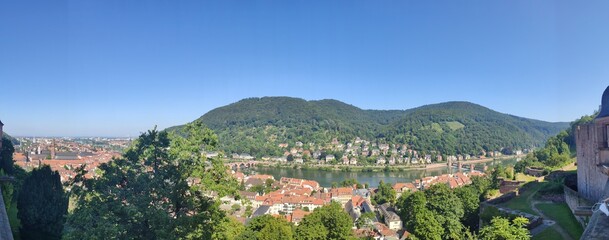 Fototapeta na wymiar Heidelberg river