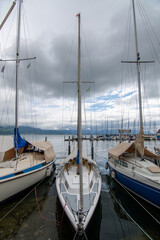 Fototapeta premium Hafen von Lindau am Bodensee
