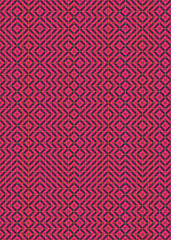 Abstract Geometric Pattern generative computational art illustration