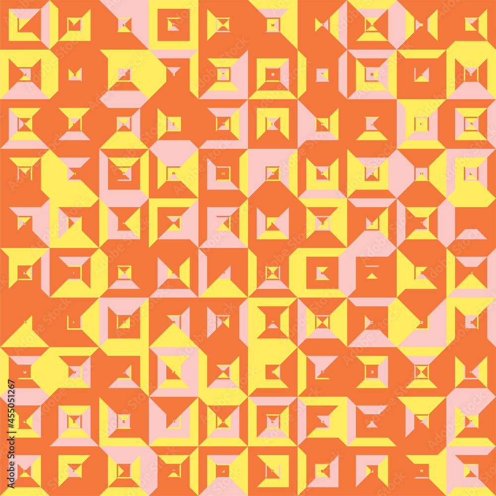 Poster seamless pattern geometric. colorful abstract background. vector design