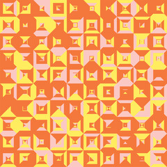 Seamless pattern geometric. Colorful abstract background. Vector design