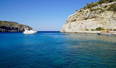 Antony Quinn Bay on Rhodes Island