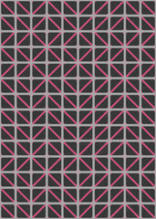 Abstract Geometric Pattern generative computational art illustration